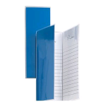 PORTA MENU' A 2 BUSTE IN PVC, 11X30