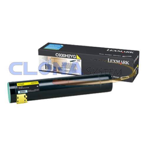 Cartuccia Toner Originale Lexmark "0C930H2YG" Giallo