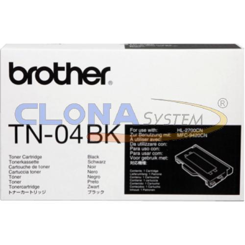 Cartuccia toner originale Brother "TN-04BK" Nero