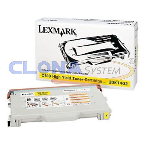 Cartuccia Toner Originale Lexmark "20K1402" Giallo