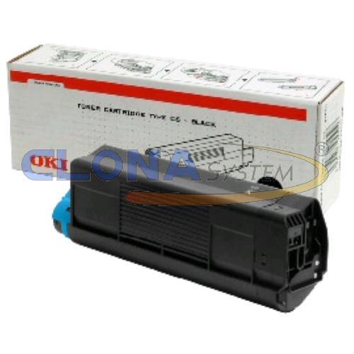 Cartuccia Toner Originale OKI "42127408" C5100 Nero