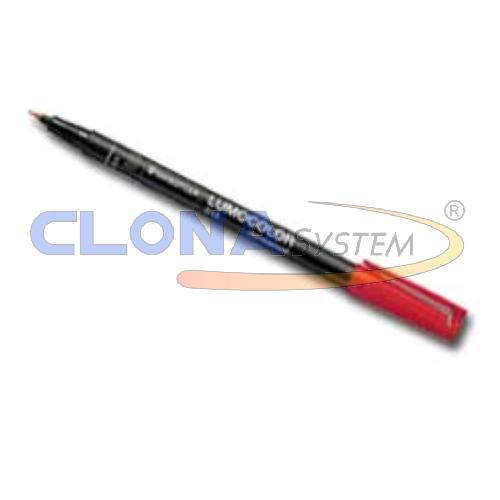Pennarello Staedtler Lumocolor Permanent Punta S Superfine 0,4mm Rosso