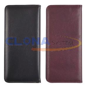 Portabiglietti da visita 64 posti, in materiale skay bordeaux 12x26