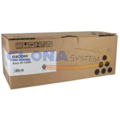 Cartuccia Toner Originale per Ricoh SPC220N/221N "406765" NERO