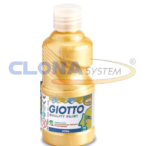 Tempera acrilica Giotto Flacone da 250 ml Oro
