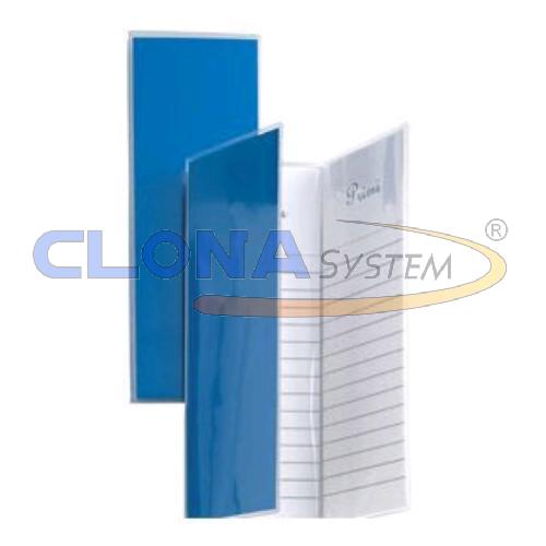 PORTA MENU' A 2 BUSTE IN PVC, 11X30