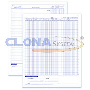 Registro Fatture, 22 pagg. numerate, DATA UFFICIO DU1387N0000
