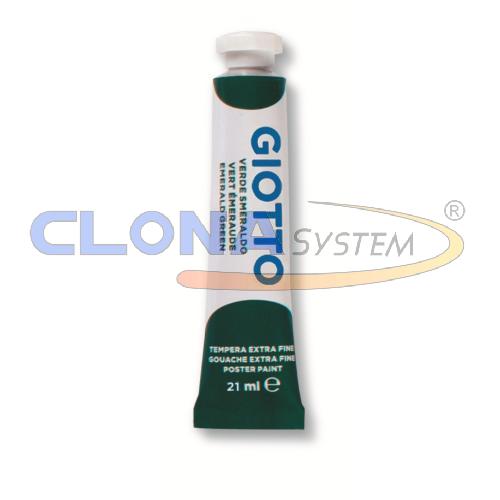 TEMPERA GIOTTO TUBO 7 (21ML) 14 VERDE SMERALDO
