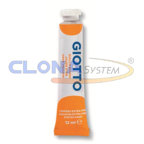 TEMPERA GIOTTO TUBETTO 12ml 04 GIALLO SCURO