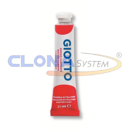 TEMPERA GIOTTO TUBETTO 12ml 09 ROSSO CARMINIO