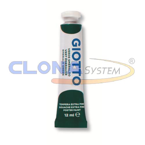 TEMPERA GIOTTO TUBETTO 12ml 14 VERDE SMERALDO