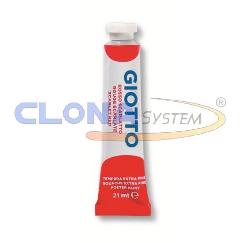 TEMPERA GIOTTO TUBETTO 21ml 08 ROSSO SCARLATTO