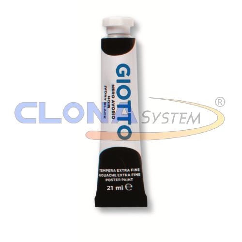 TEMPERA GIOTTO TUBETTO 21ml 24 NERO