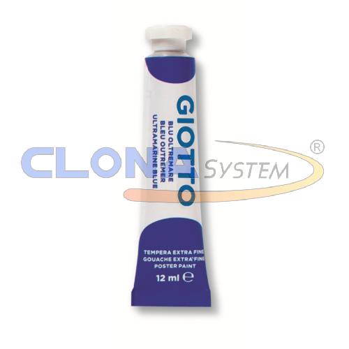 TEMPERA GIOTTO TUBETTO 12ml  17 BLU OLTREMARE