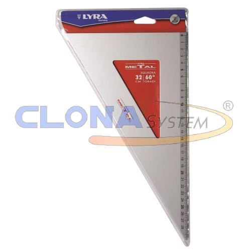 Squadra lyra metal 32/60 cm
