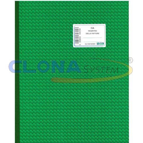 Registro Fatture, 49 pagg. numerate, DATA UFFICIO DU138726N00