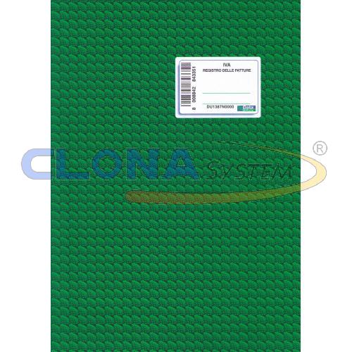Registro Fatture, 22 pagg. numerate, DATA UFFICIO DU1387N0000
