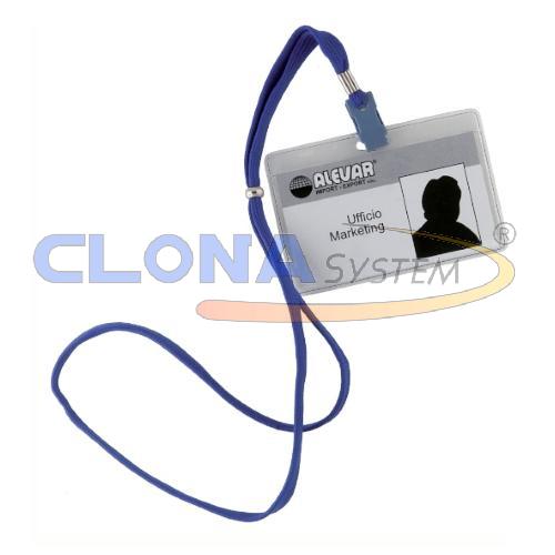 PVC BADGE ORIZZ. C/STRINGA IC201