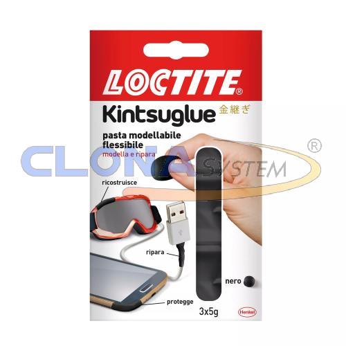 Kintsuglue pasta gommosa, modellabile e flessibile, multiuso nero
