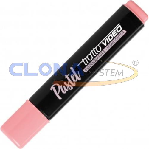 EVIDENZIATORI TRATTO VIDEO PASTEL FILA ROSA POMPELMO