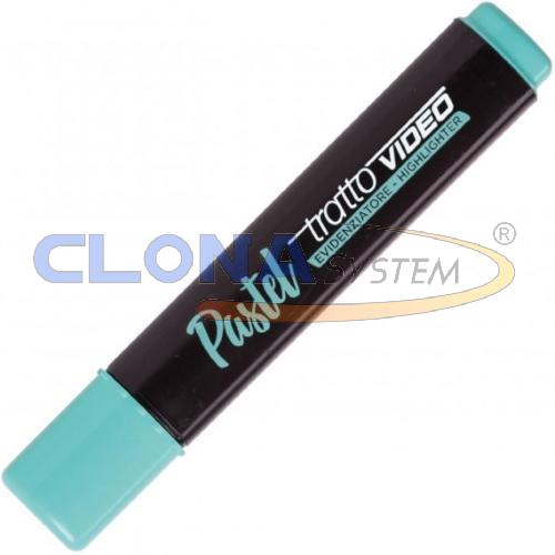 EVIDENZIATORI TRATTO VIDEO PASTEL FILA VERDE MENTA