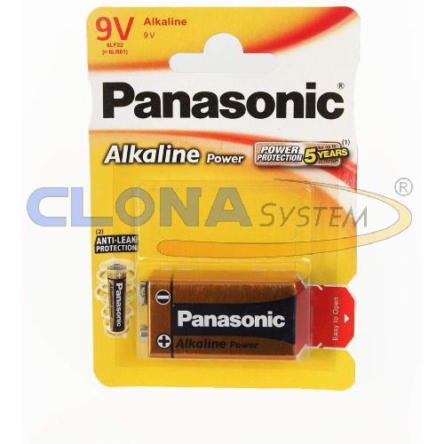 PILA PANASONIC ALKALINE 9V TRANSISTOR
