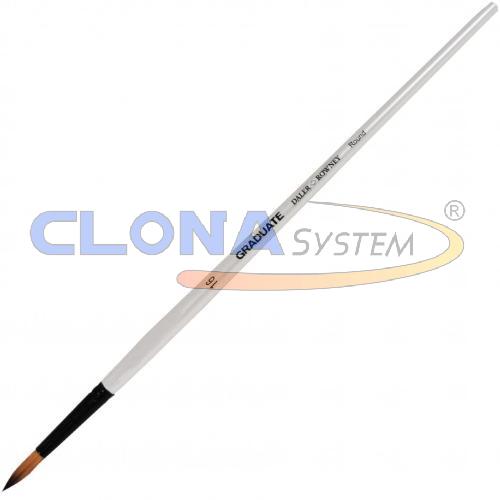 PENNELLO DALER ROWNEY GRADUATE PUNTA TONDA MANICO LUNGO N°16 SETOLA IN PELURIA SINTETICA