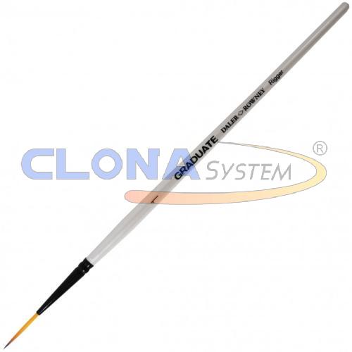 PENNELLO DALER ROWNEY GRADUATE PUNTA LUNGA MANICO CORTO N°1 SETOLA IN PELURIA SINTETICA