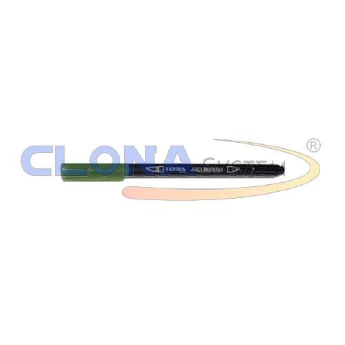 PENNARELLO LYRA AQUA BRUSH DUO L6520073 VERDE OLIVA