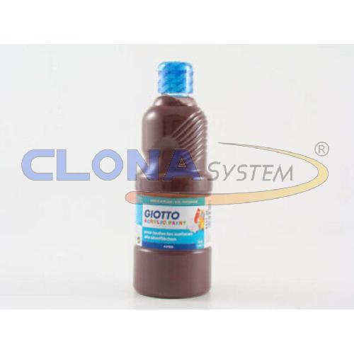 TEMPERA ACRILICA  GIOTTO 500ML MARRONE
