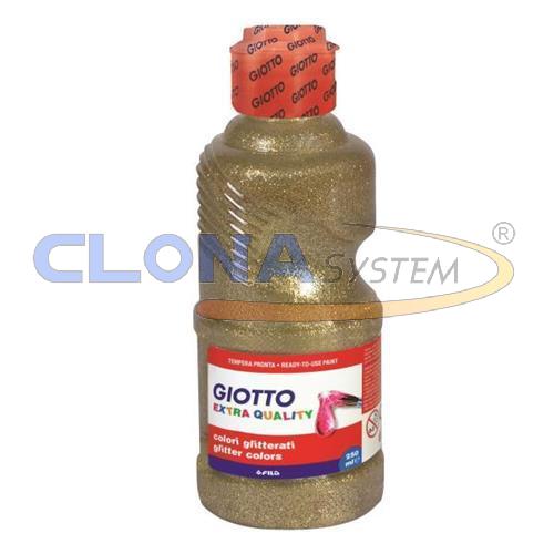 Giotto tempera pronta glitter paint oro