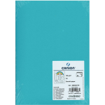 Risma cartoncino Canson Vivaldi A4, 185g. Blu Turchese 25 (conf. 50 fogli)