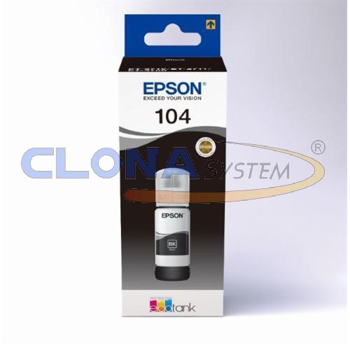 Tanica inchiostro Originale Epson 104 Nero 65ML