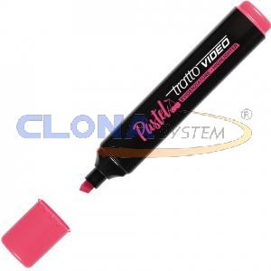 EVIDENZIATORE TRATTO VIDEO PASTEL ROSSO PASTEL
