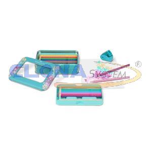 Set regalo 20 matite colorate e temperino Faber-Castell Sparkle