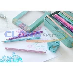 Set regalo 20 matite colorate e temperino Faber-Castell Sparkle