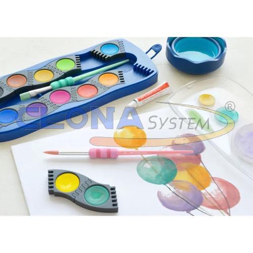 Set 4 pennelli Faber-Castell Soft colori pastello