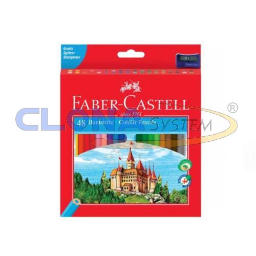 Scatola 48 matite colorate Faber-Castell