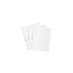 Buste lisce trasparenti a foratura universale 22x30cm 70micron