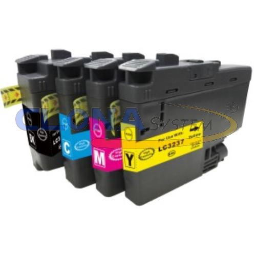 Cartuccia inkjet compatibile Brother LC3237M magenta