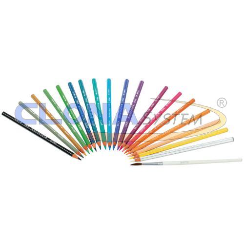 Tubo 18 pastelli acquerellabili Giotto Candy Collection