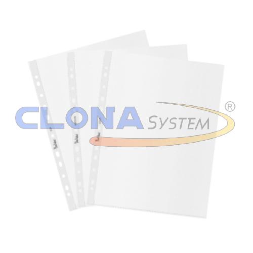 Buste trasparenti a foratura universale 22x30cm top finitura liscia