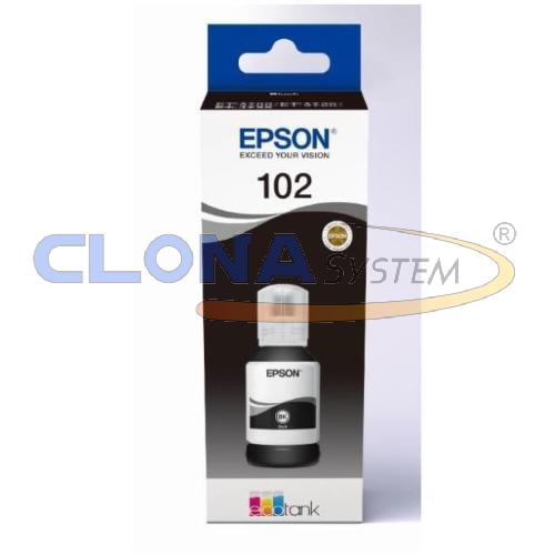 Cartuccia originale ecotank Epson 102 nero
