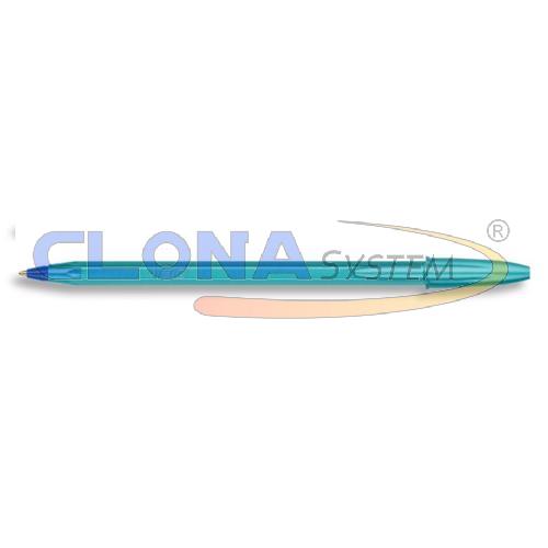 Penna BIC Cristal Glacé fusto turchese