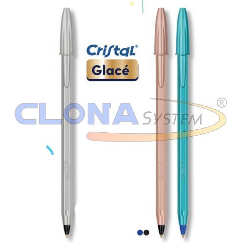 Penna BIC Cristal Glacé fusto rame