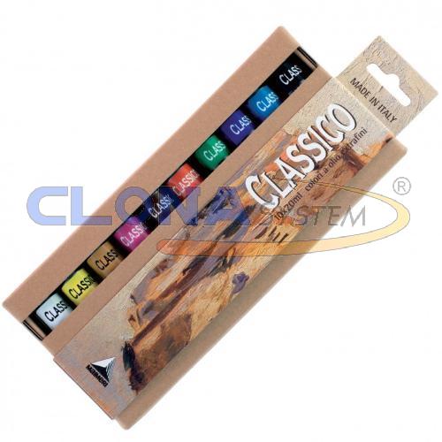 Set 10 colori ad olio Maimeri extrafini 20ml