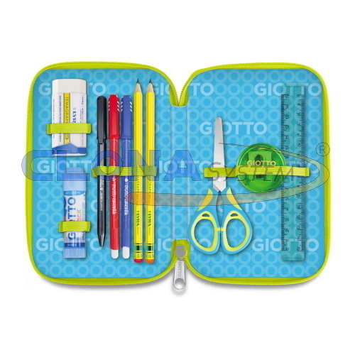 Astuccio 3 Zip Giotto Sportlovers Calcio