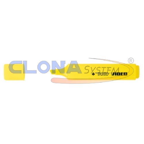 EVIDENZIATORI TRATTO VIDEO PASTEL FILA GIALLO PASTEL
